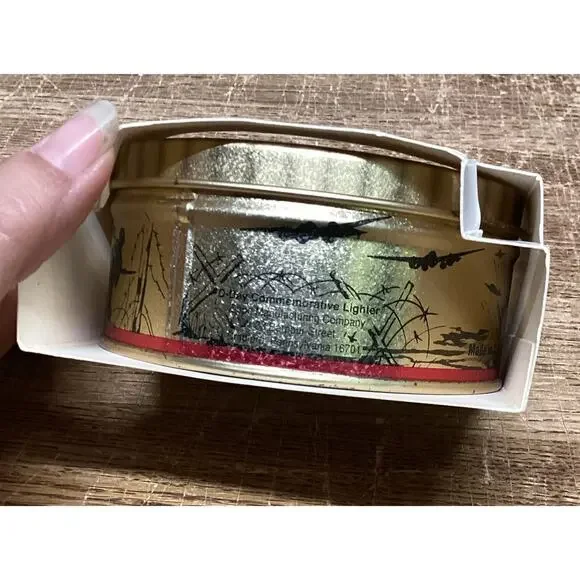D-DAY NORMANDY 50 YEARS 1944-1994 BRASS ZIPPO LIGHTER SET - LIMITED EDITION